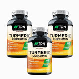 Turmeric Capsules high Strength - Muscle Soreness Relief (600mg 30-60 Day Supply) | Anti Inflamatory Tablets, Turmeric and Black Pepper Capsules, Tumeric Supplements high Strength, Curcumin | Megapump