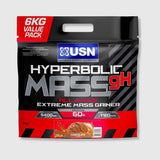 USN Hyperbolic Mass 6kg: High Calorie Mass Gainer Protein Powder for Fast Muscle Mass—Weight Gainer, With Added Creatine and Vitamins | Megapump