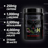 *CLEARANCE* Qhush Black Preworkout USN | Megapump