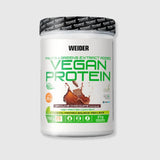 Weider Vegan Protein (750g) Iced Cappuccino Flavour. 100% Plant-Based Protein from Pea (PISANE) & Rice. Gluten-Free. Lactose-Free. Hexane-Free | Megapump