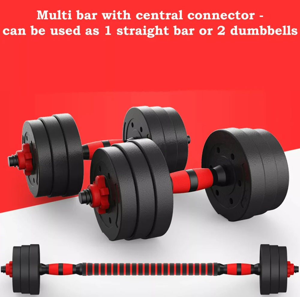 Gym Equipment 15kg barebell dumbbells set Megapump
