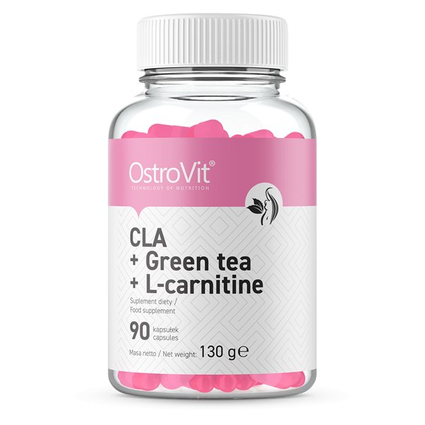 CLA + Green Tea + L-Carnitine Ostrovit - 90 capsules