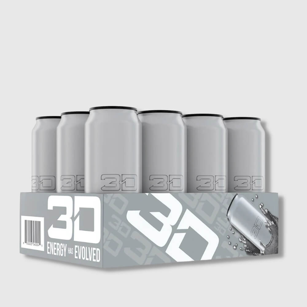 3D Energy Drink White case of 12 at Megapump