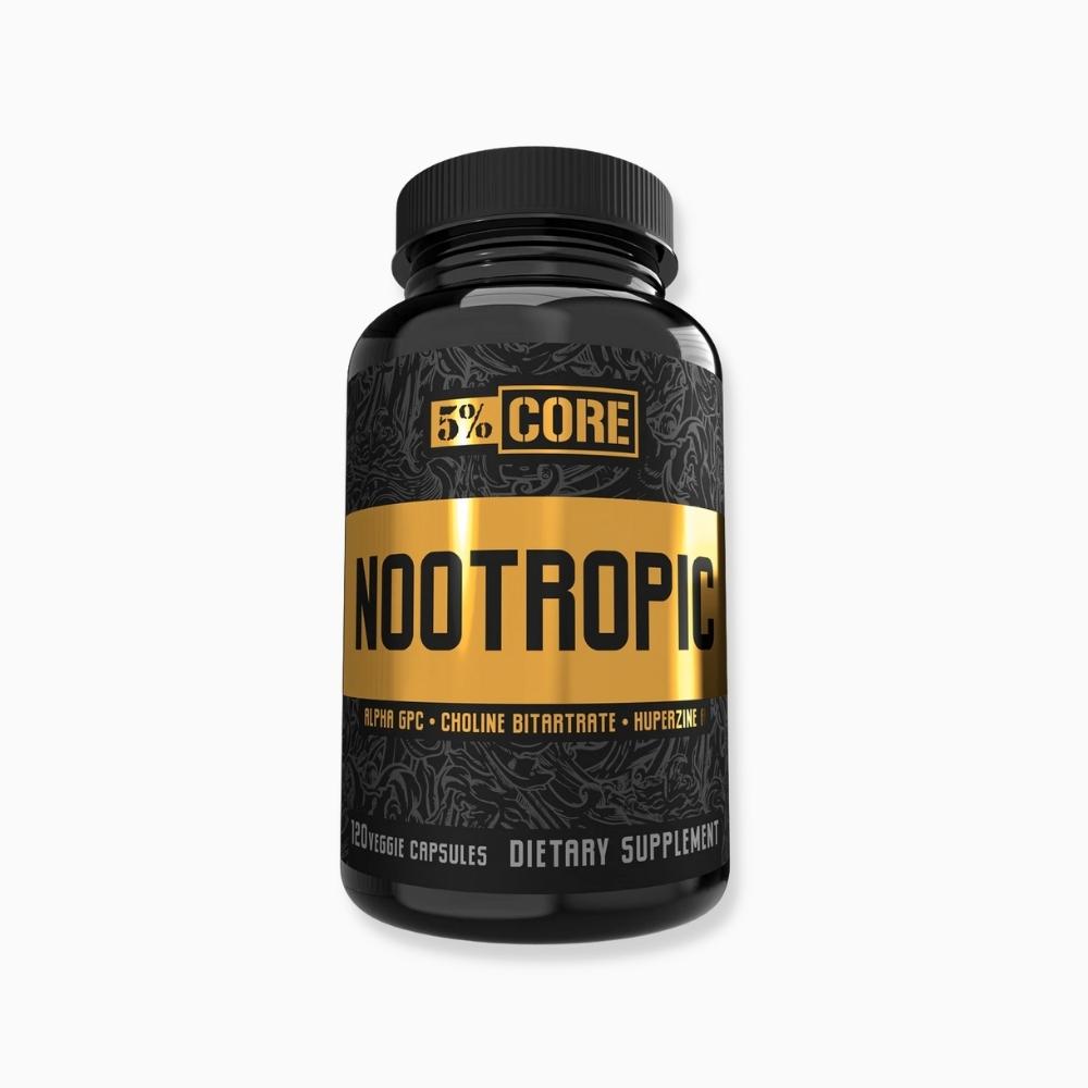 5% Nutrition 5% Core Nootropic 120 capsules | Megapump