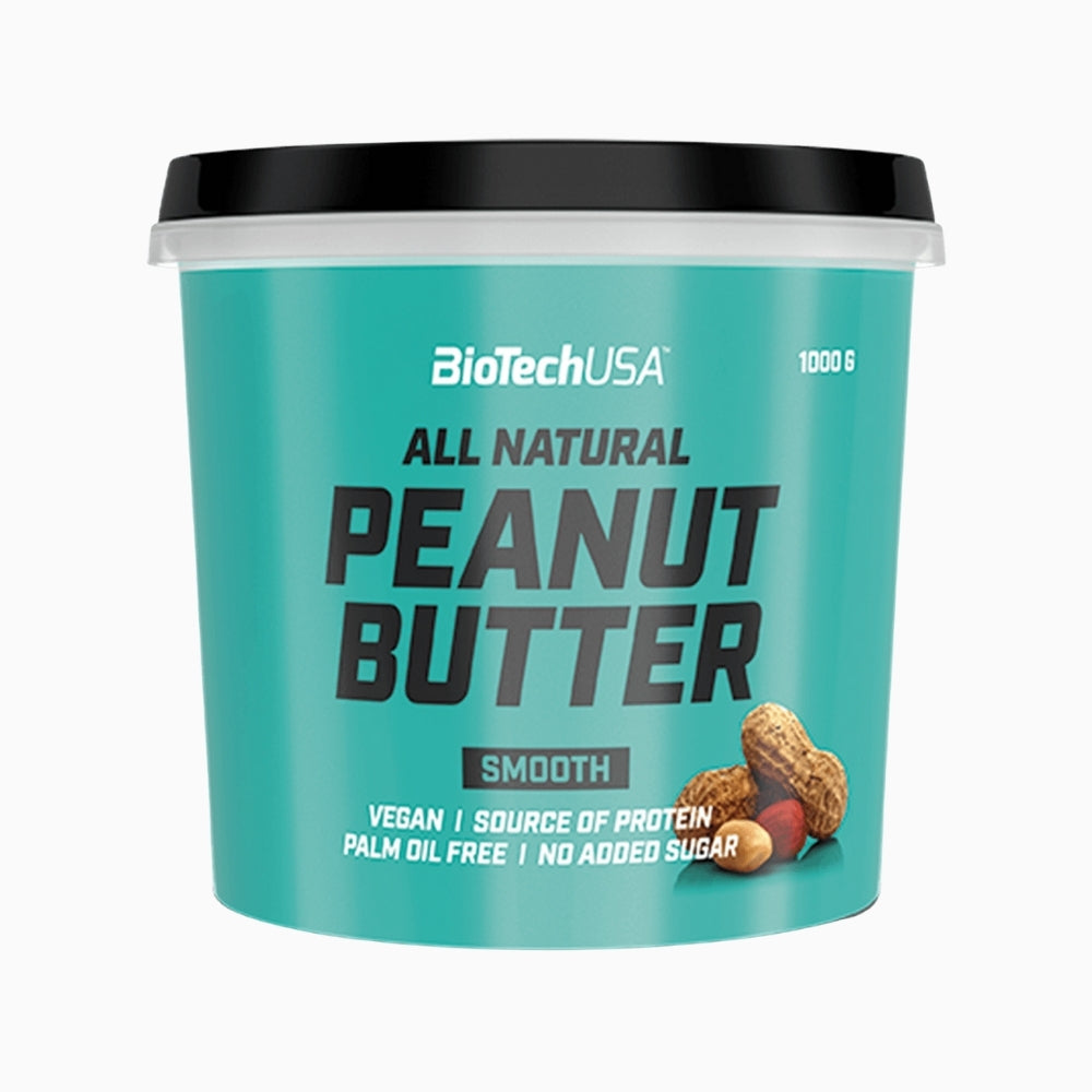 Peanut Butter 1kg smooth Biotech USA at Megapump.ie