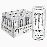 Monster Energy Drink Ultra White 12 x 500 ml | Megpump.ie