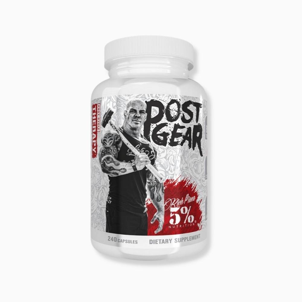 Rich Piana 5% Nutrition Post Gear 240 capsules PCT | Megapump