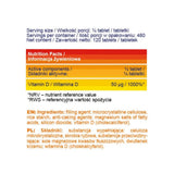 ALL Nutrition D3 8000IU 120 tablets ingredients | Megapump