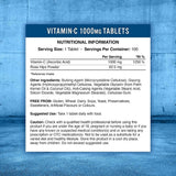 Applied Nutrition Vitamin C 1000mg with rose hips ingredients | Megapump