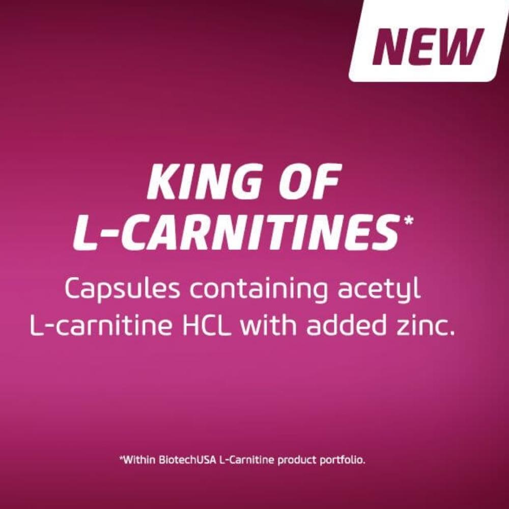 Biotech USA ACL Acetyl L-Carnitine with zinc | Megapump