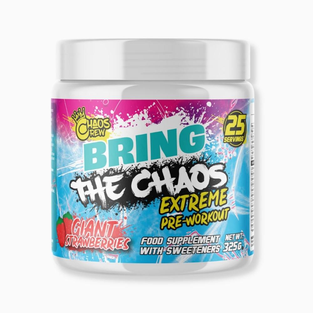 Chaos Crew Bring The Chaos Extreme Pre Workout New Version V2 25 servings | Megapump