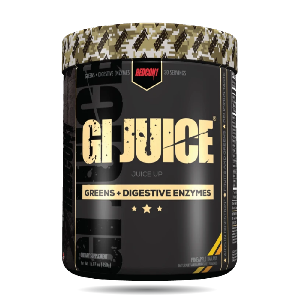 GI JUICE 30 servings REDCON1 Greens Digestive Enzymes