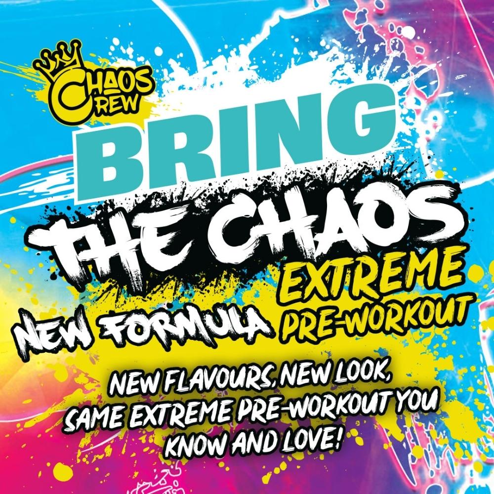 Bring The Chaos Extreme Pre workout new formula | Megapump