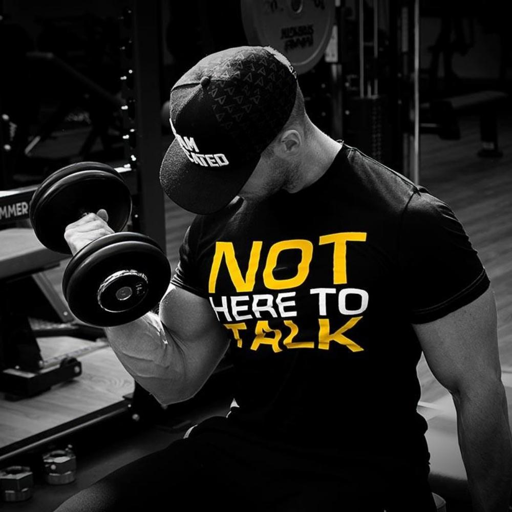 T-Shirt 'Not Here to Talk' Dedicated Nutrition