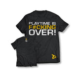 Dedicated Nutrition Premium T-shirt 'Playtime is over' | Megapump