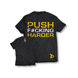Dedicated Nutrition Premium T-shirt 'Push Harder' | Megapump