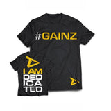 Dedicated Nutrition T-shirt #GAINZ | Megapump