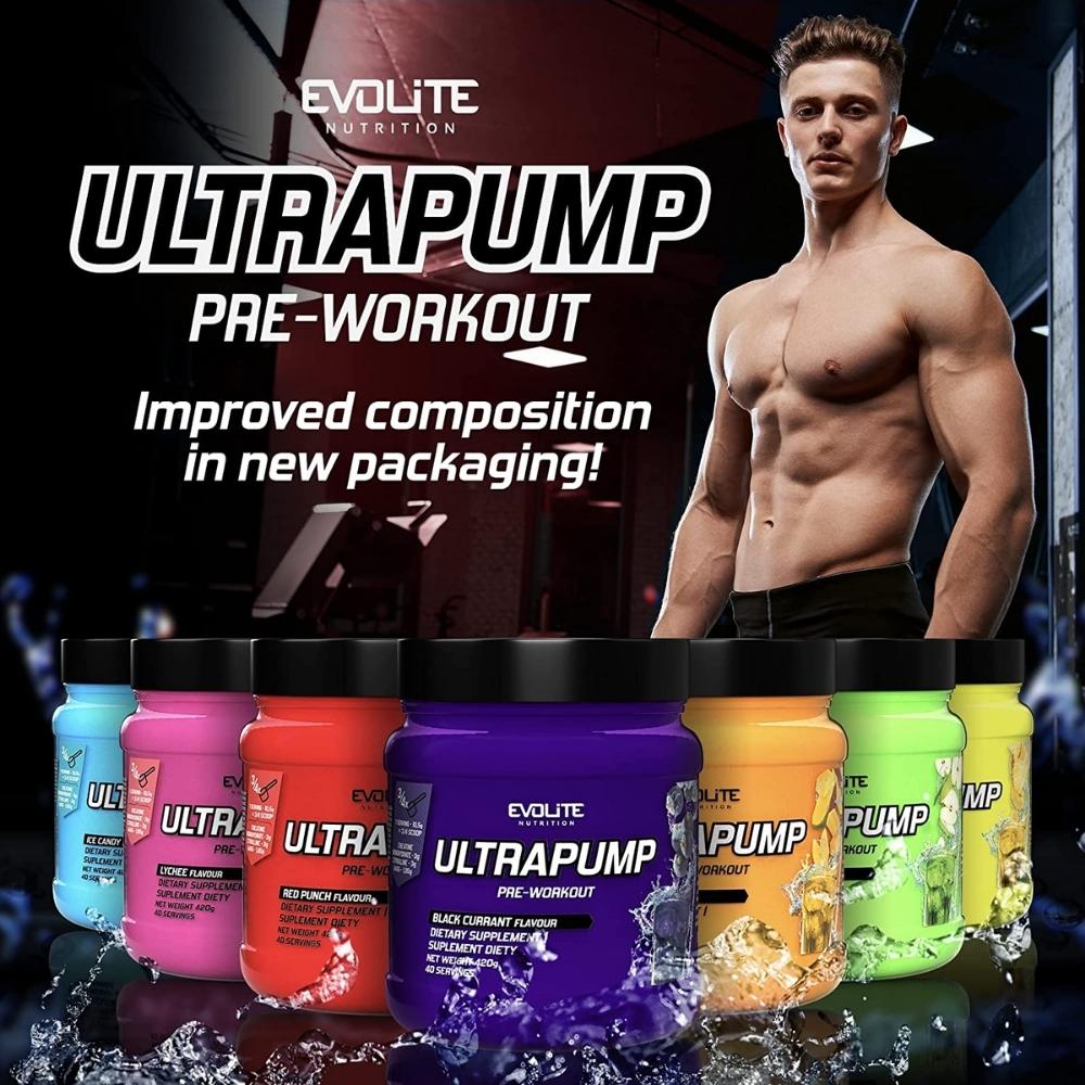 Evolite Nutrition Ultra Pump Pre-workout 420g | Megapump