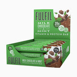 Fulfil protein bars Milk Chocolate & Mint Box | megapump