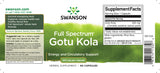Gotu Kola Swanson - 60 capsules | Megapump