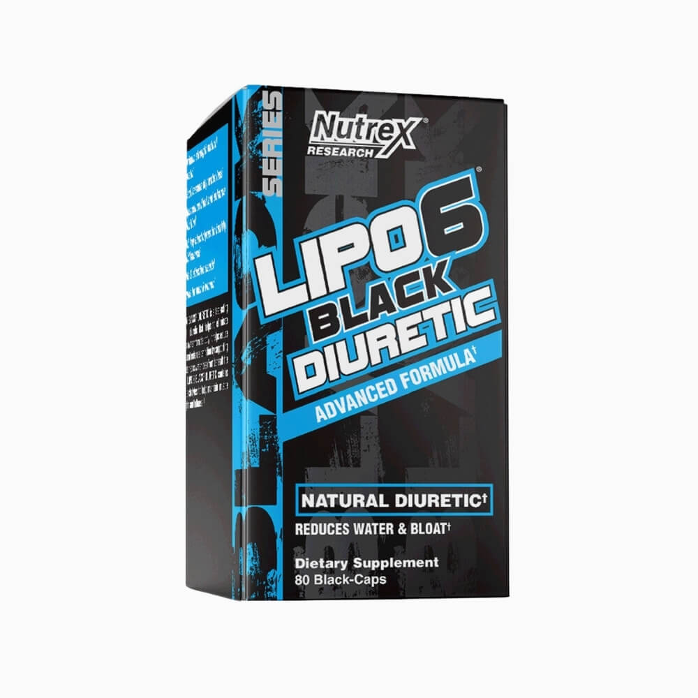 Lipo 6 Black Diuretic Nutrex - 80 capsules | Megapump