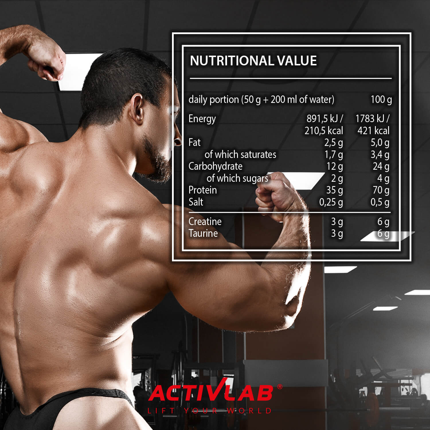 Muscle UP Protein Activlab - 2000g | Megapump