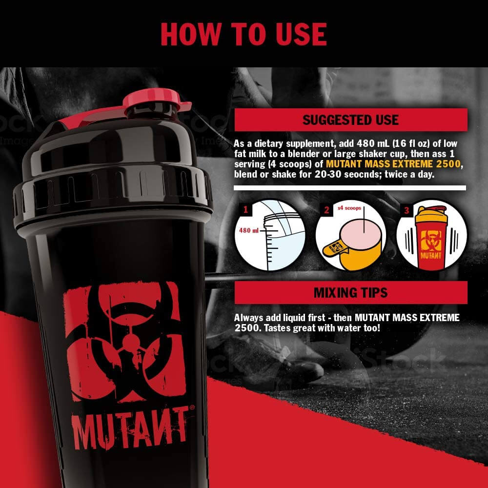 Mutant Mass Extreme recommended use | Megapump