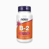 Vitamin B-2 100 mg Veg Capsules NOW Foods | Megapump