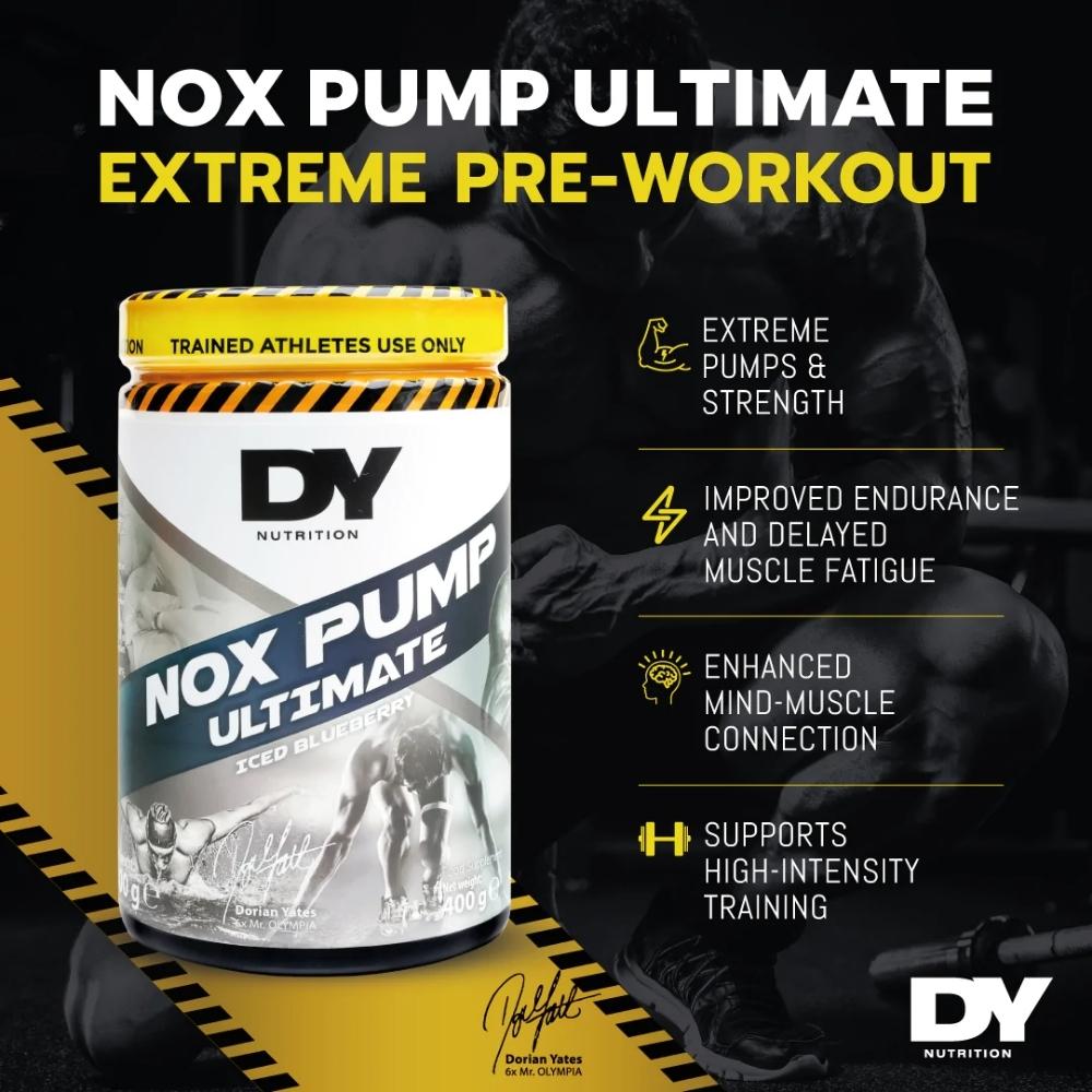 Dorian Yates Nox Pump Ultimate pre workout benefits | Megapump