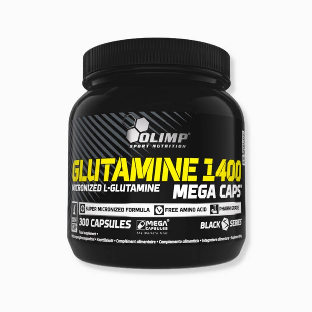 Glutamine 1400 Mega caps - 300 capsules | Megapump