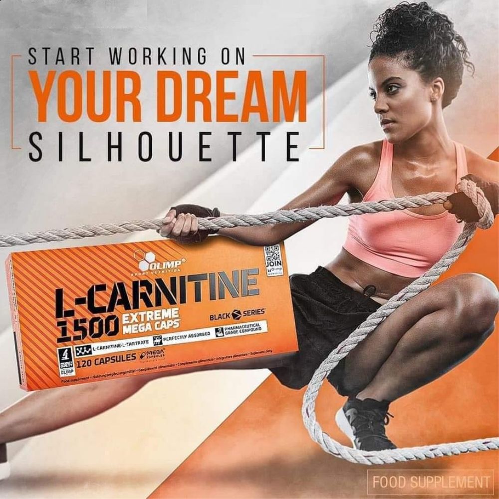 Olimp L-Carnitine 1500 Extreme Mega Caps 120 caps | Megapump Olimp L-Carnitine 1500 Extreme Mega Caps 120 caps | Megapump