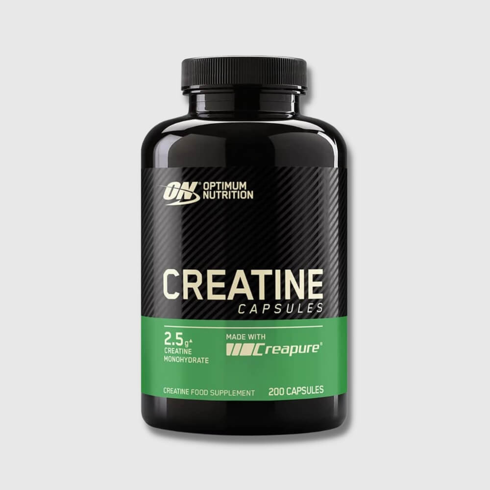 Optimum Nutrition Creatine Creapure 200 Capsules Megapump