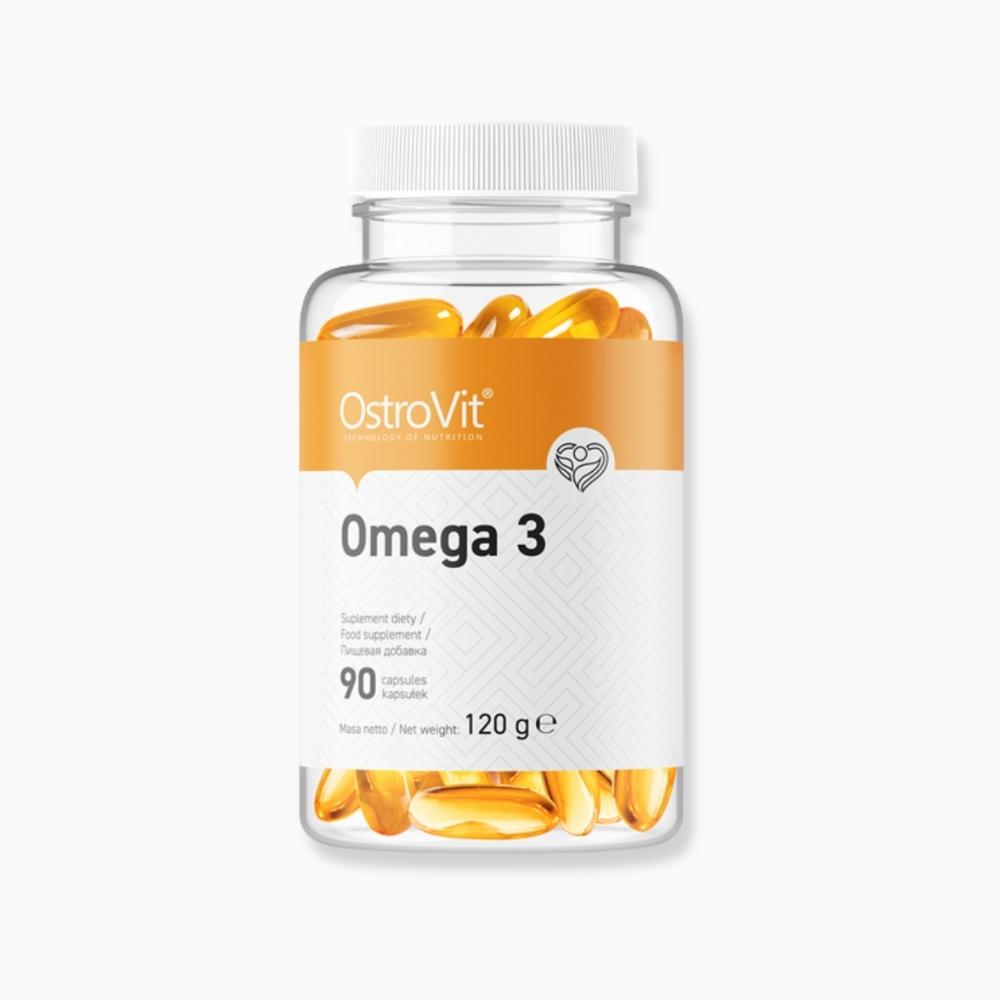 Ostrovit Omega 3 Fish Oils 90 capsules | Megapump