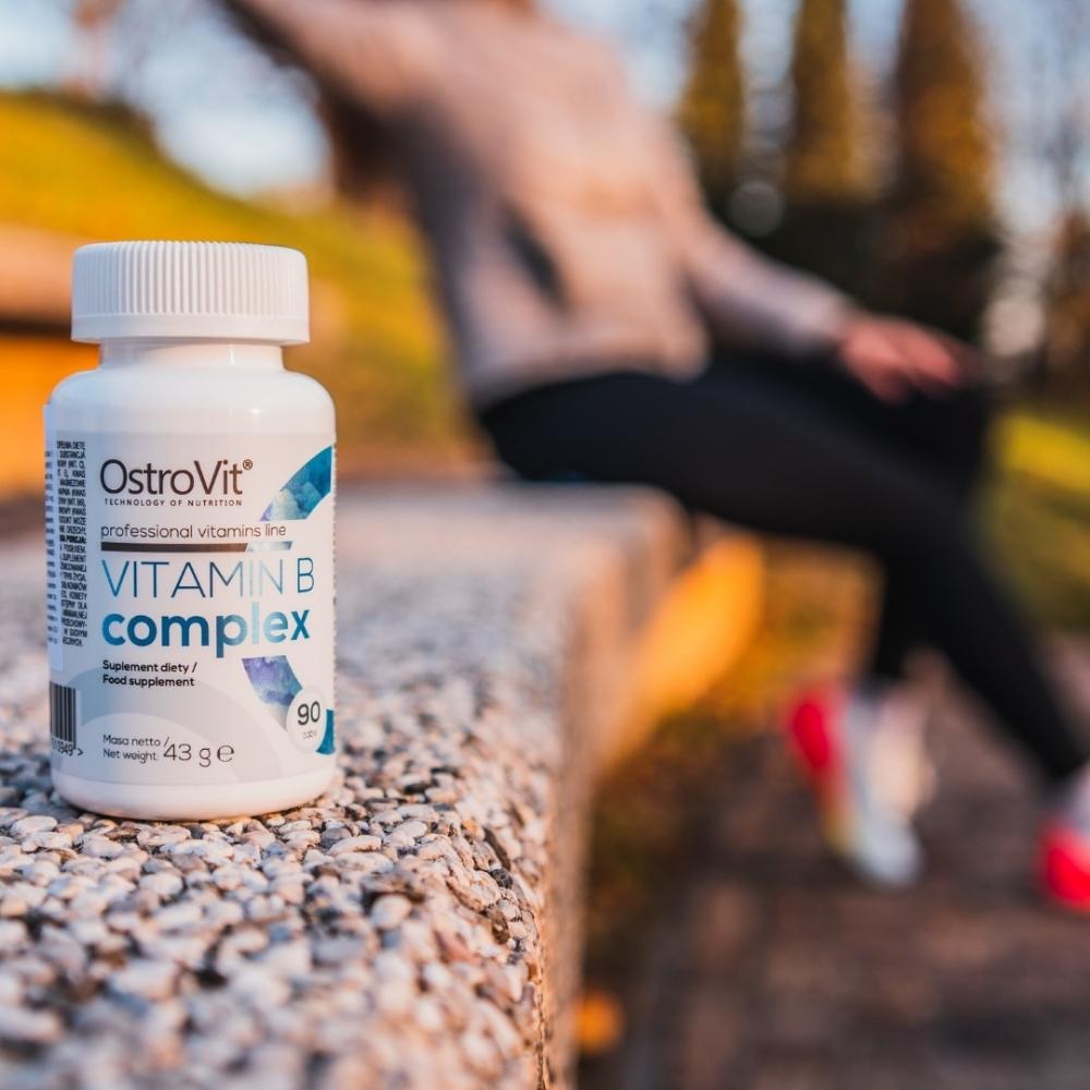 OstroVit Vitamin B Complex 90 Tablets Megapump ostrovit-vitamin-b-complex-90-tablets-megapump