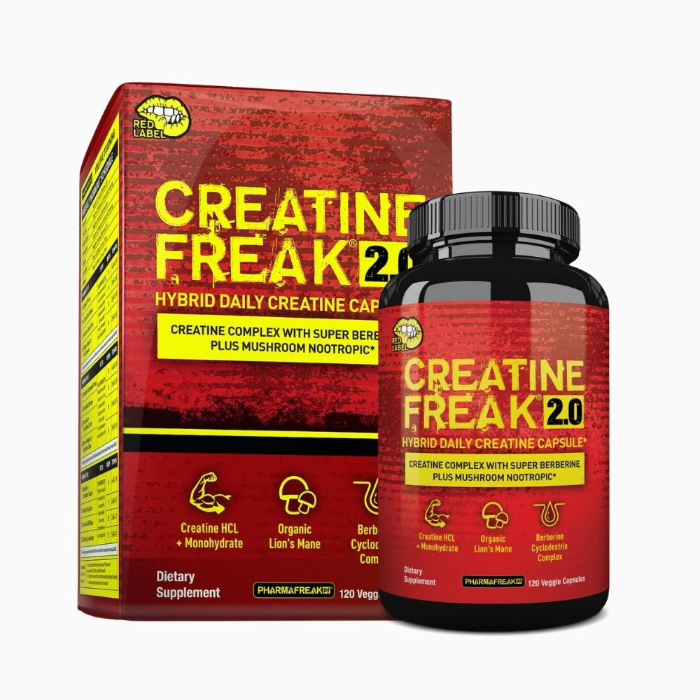 Creatine Freak 2.0 120 capsules PharmaFreak  | Megapump
