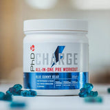 PHD Charge All-In-One Pre Workout Blue Gummy Bear | Megapump