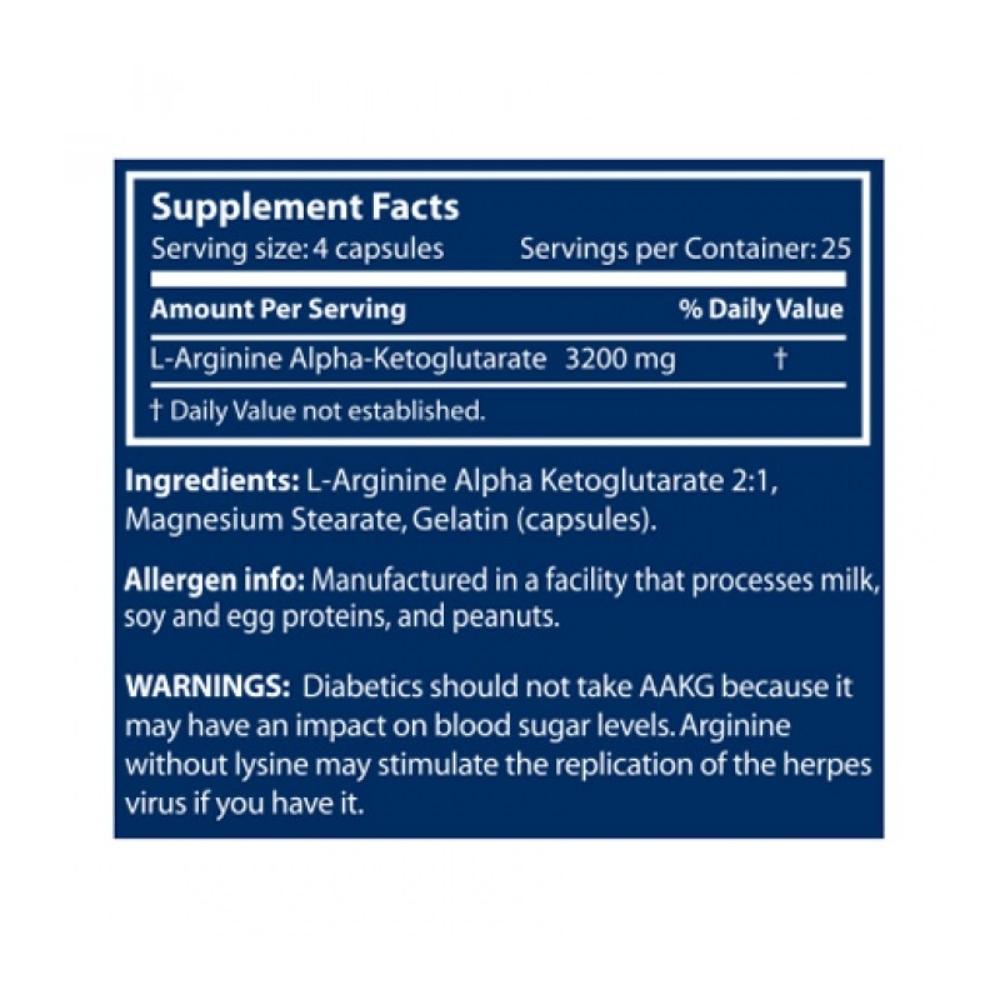 Scitec Nutrition Mega Arginine ingredients | Megapump