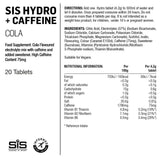 SIS Hydro Effervescent Electrolyte 20 Tablets Cola ingredients | Megapump