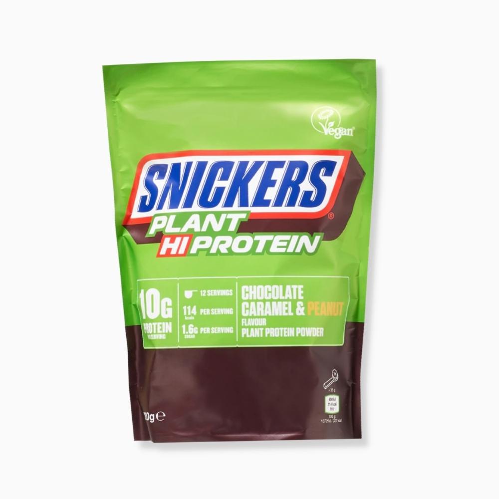 Snickers Plant HI Protein powder Chocolate Caramel and Peanut | Megapump