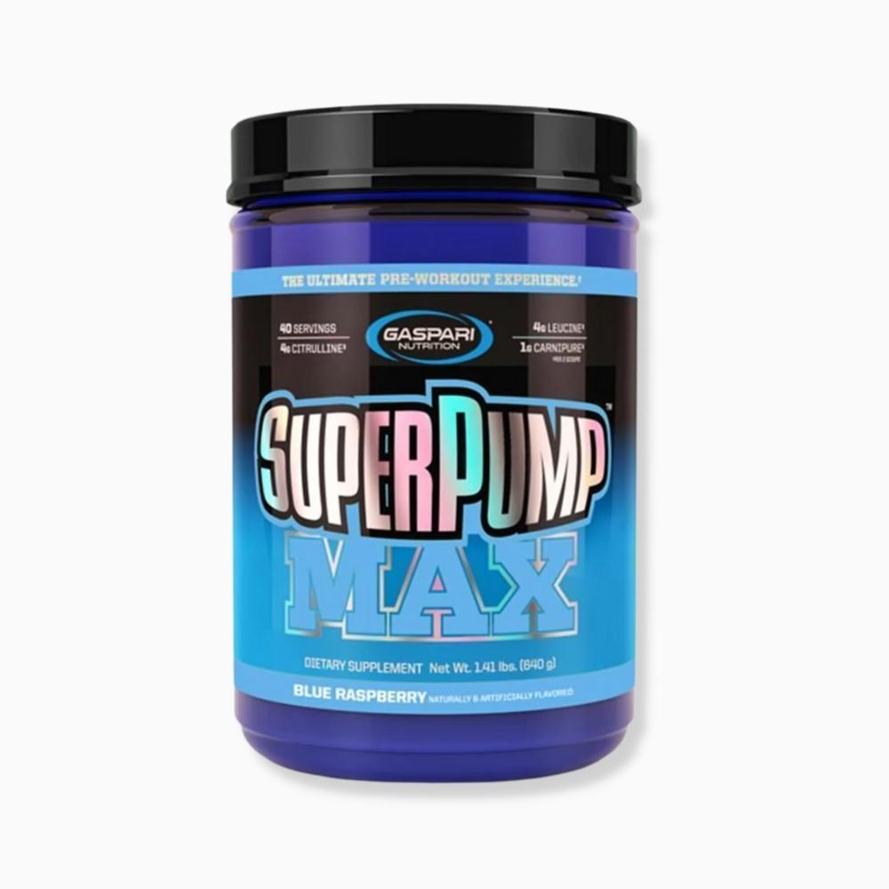 Gaspari Nutrition Super Pump Max Pre workout 640g Blue Raspberry | Megapump