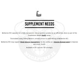 Supplement Needs Berberine recommended use | Megapump