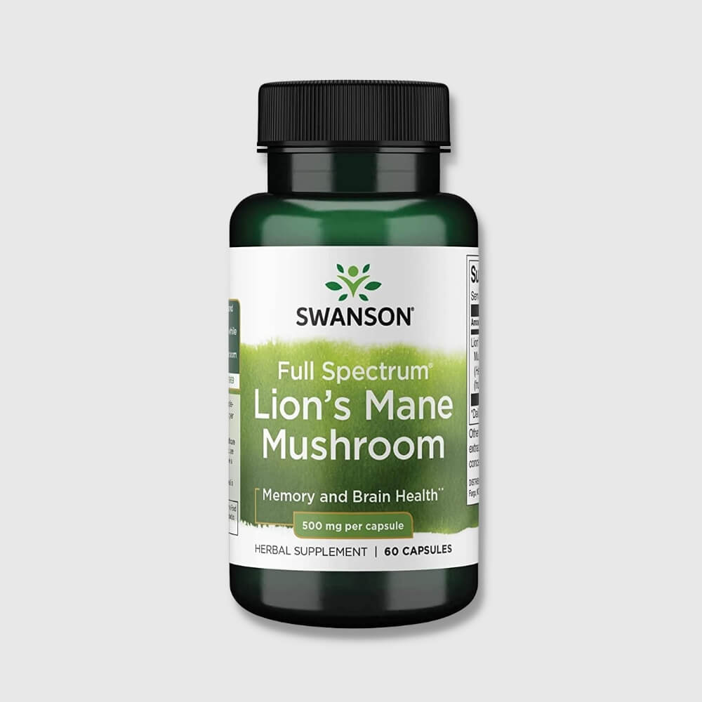 Swanson  Lion's Mane Mushroom - 60 capsules | Megapump
