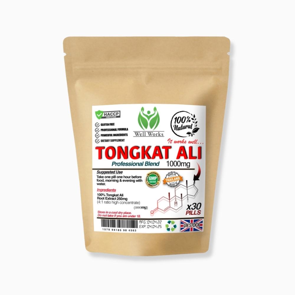 Tongkat Ali Root Extract 1000 mg (4:1:1 ratio high concentrate) | Megapump