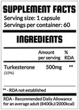 Turkesterone Qrp Nutrition 60 caps | Megapump