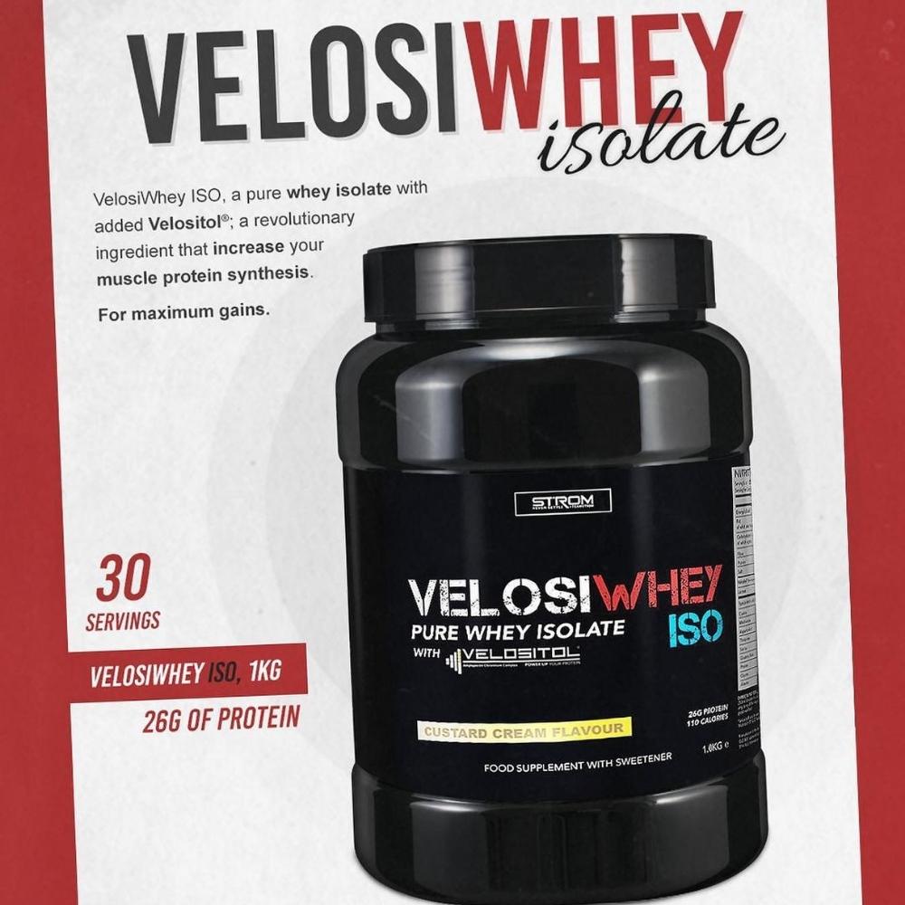 Strom New VelosiWhey ISO Pure Whey Isolate | Megapump