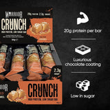 Warrior Crunch Protein Bars Salted Caramel | Megapump