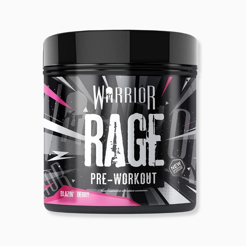 Warrior Rage Pre workout Blazin Berry 45 servings | Megapump